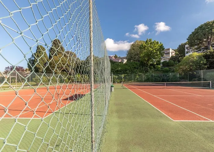 Vue Exceptionnelle Et Montagne , Piscine Et Tennis 公寓 昂蒂布